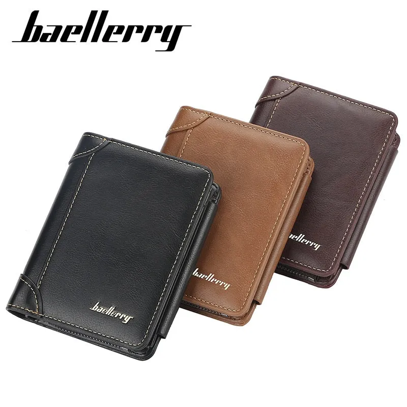 Large Capacity Short Design Men's Wallet