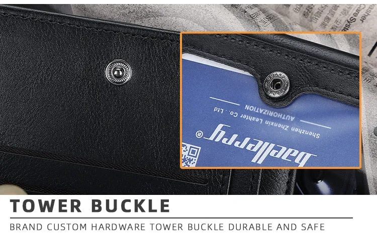 Large Capacity Short Design Men's Wallet