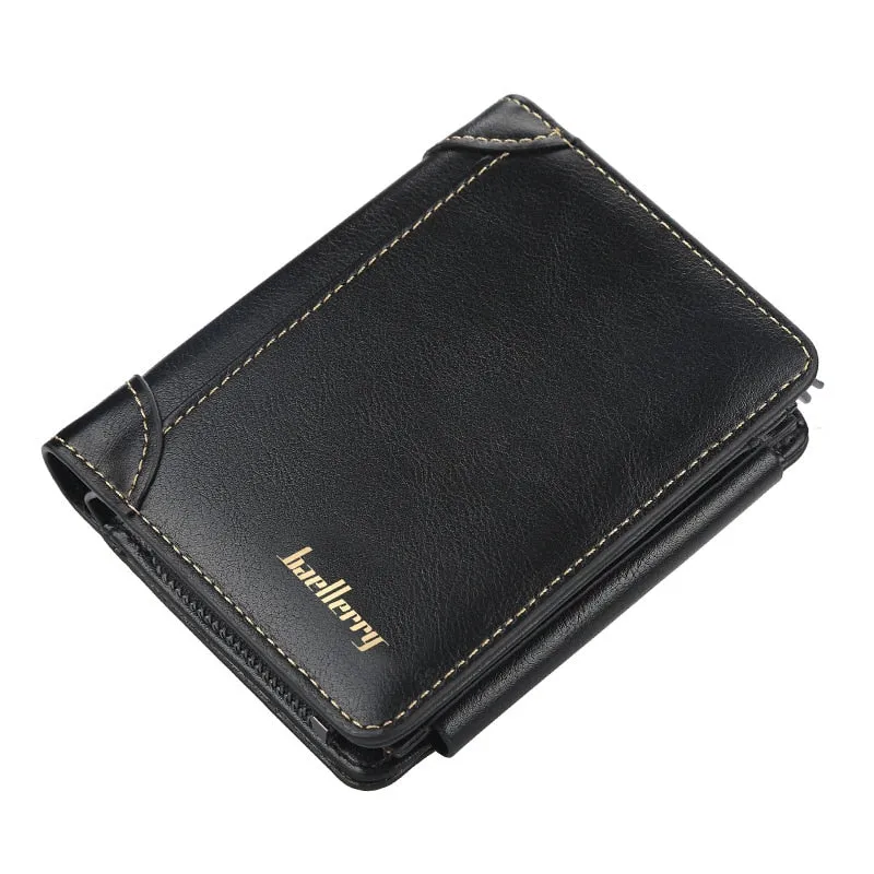 Large Capacity Short Design Men's Wallet
