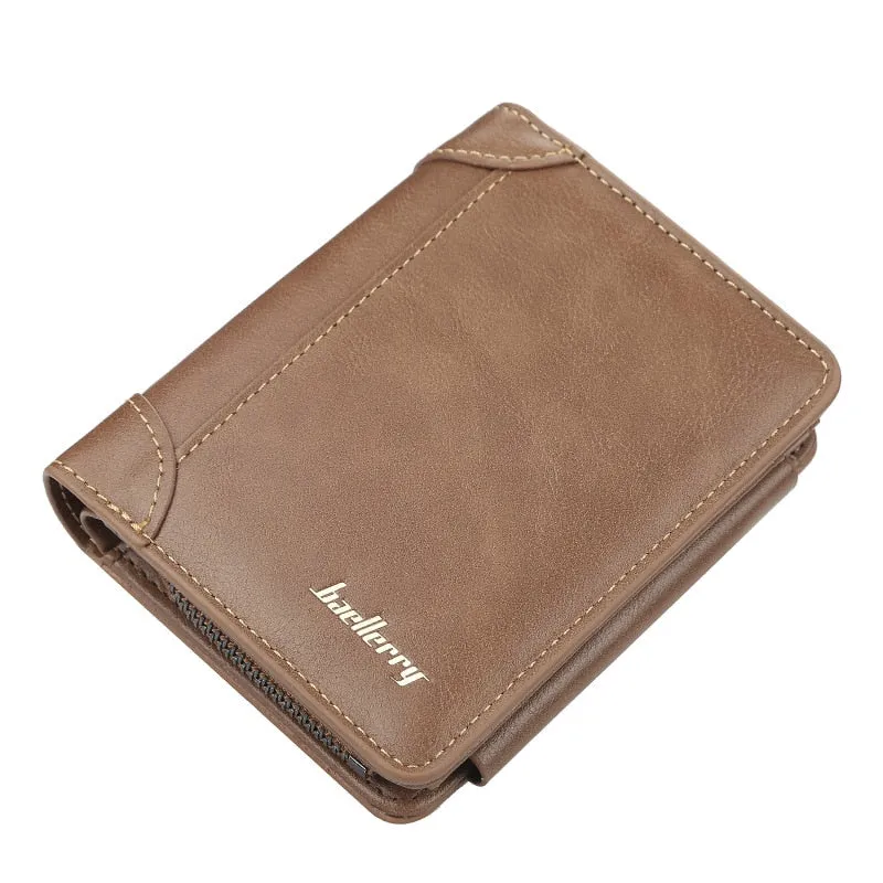 Large Capacity Short Design Men's Wallet