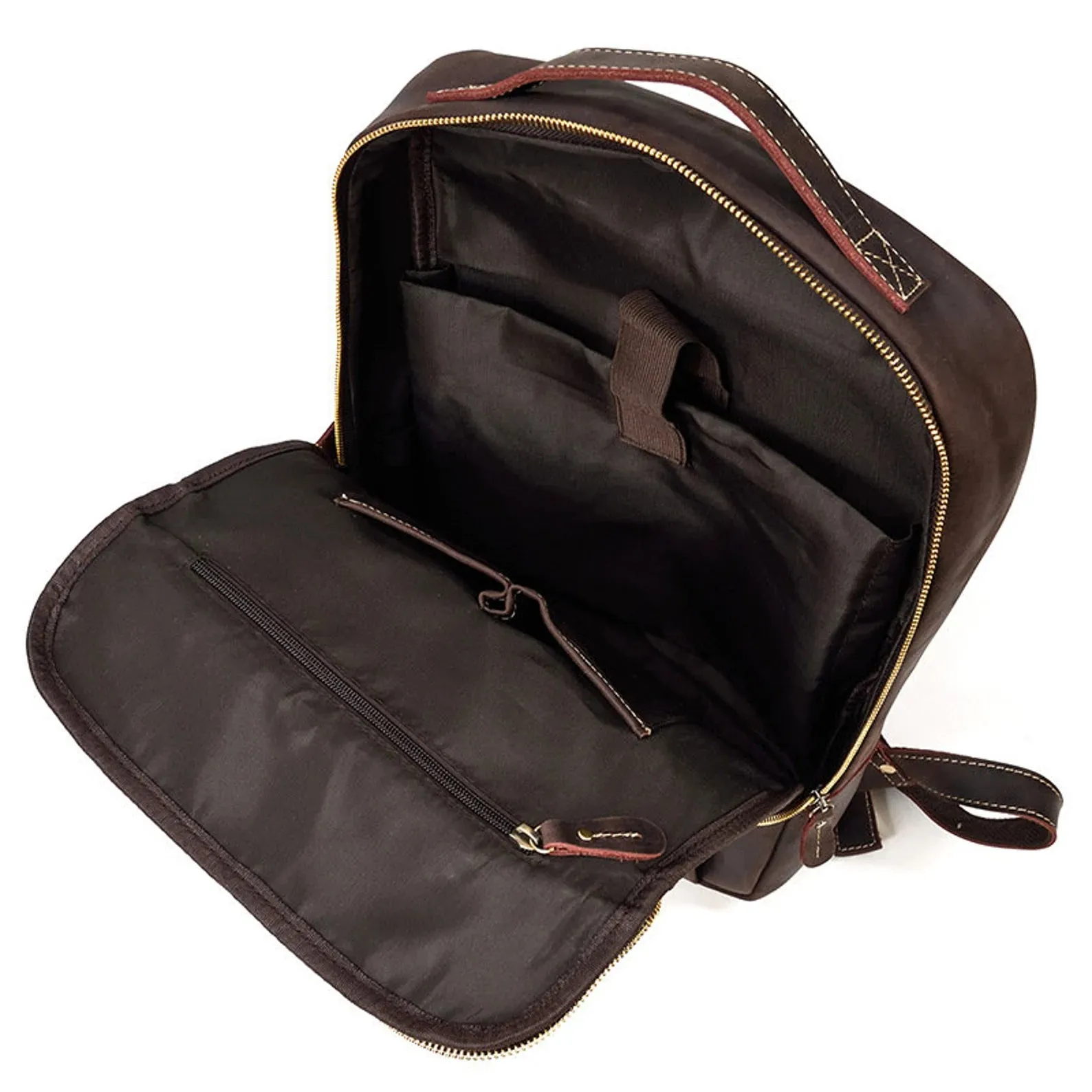 Leather Backpack, Leather Travel Backpack
