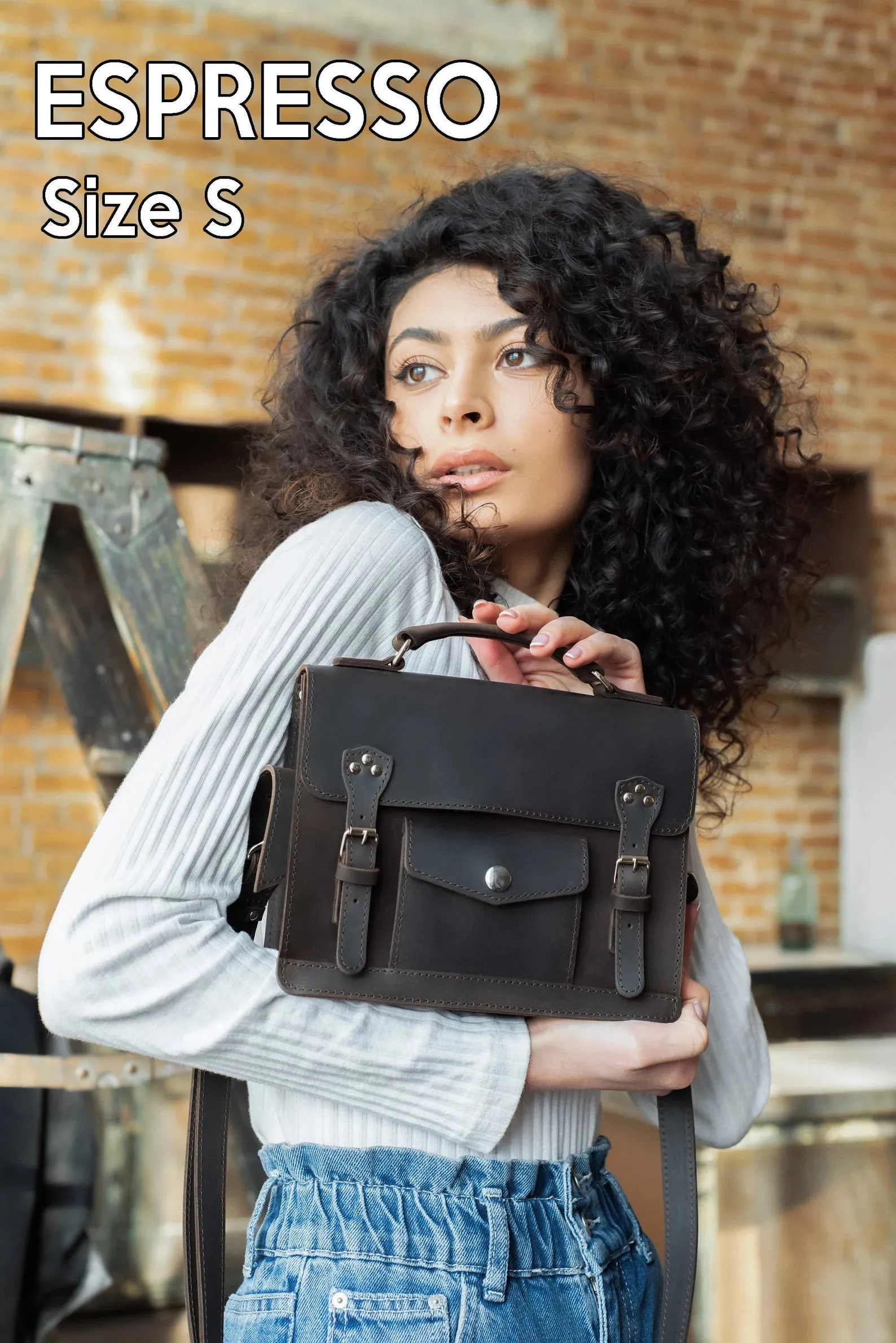 Leather Bag, Brown Leather Satchel Bag