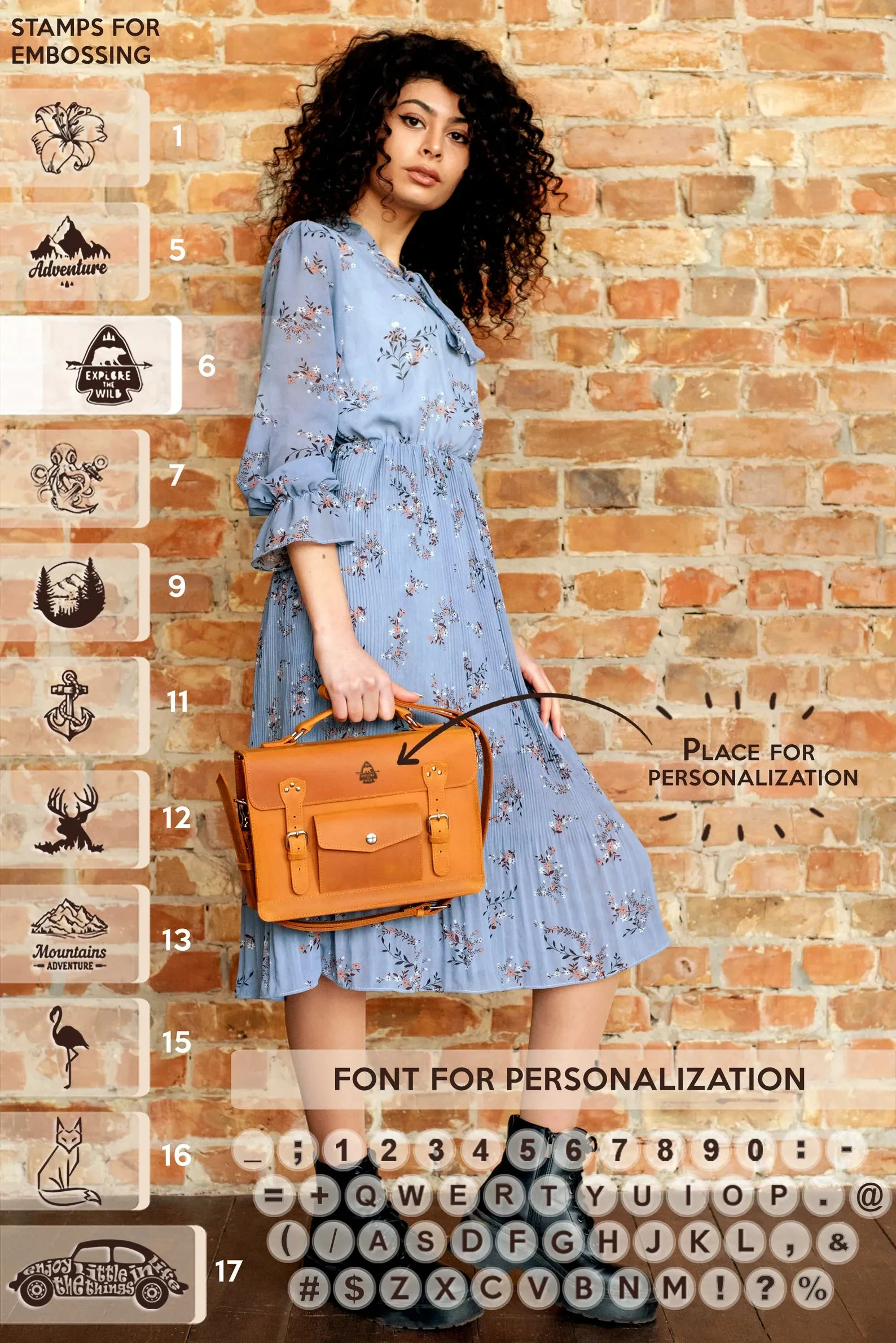 Leather Bag, Brown Leather Satchel Bag
