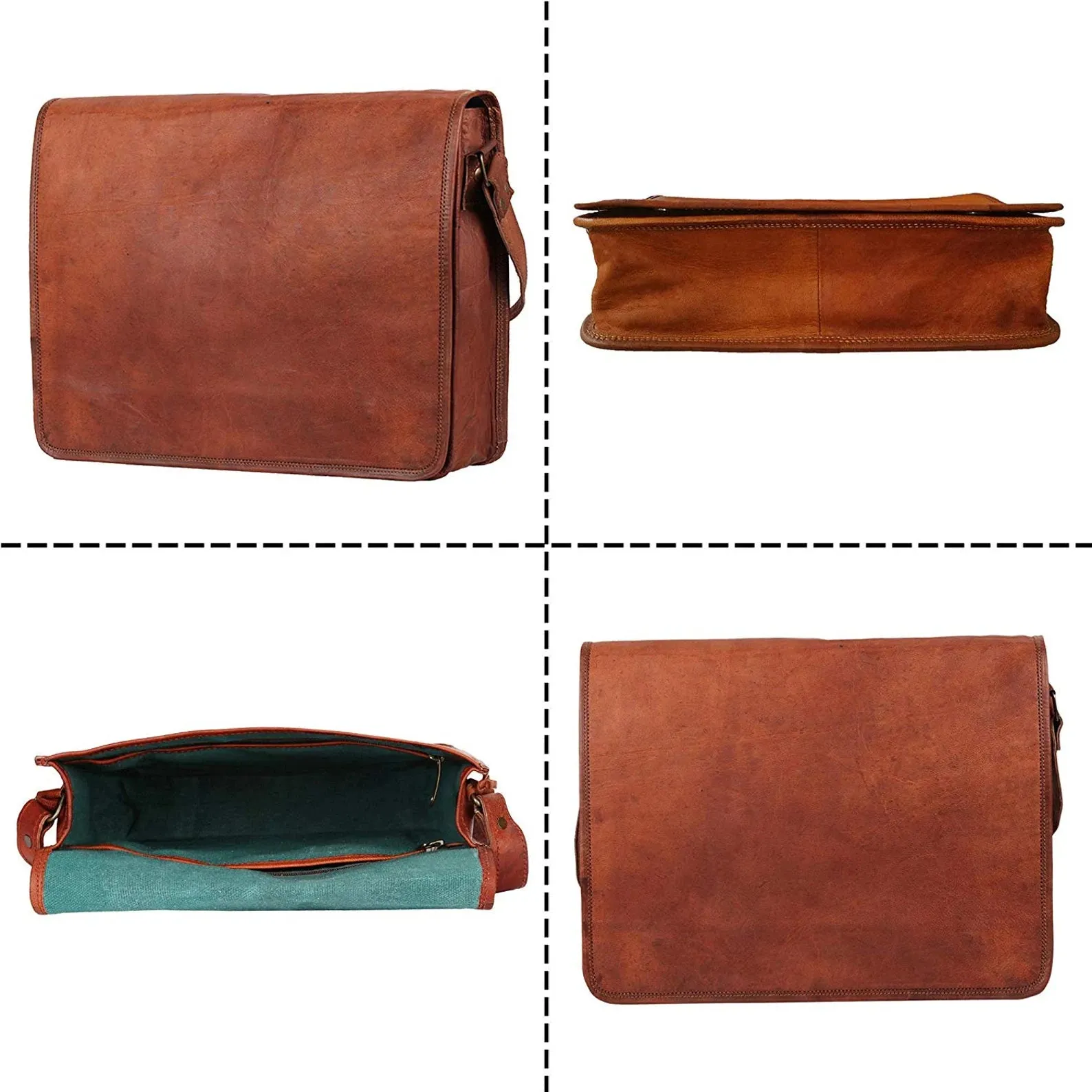 leather messenger bag briefcase bag