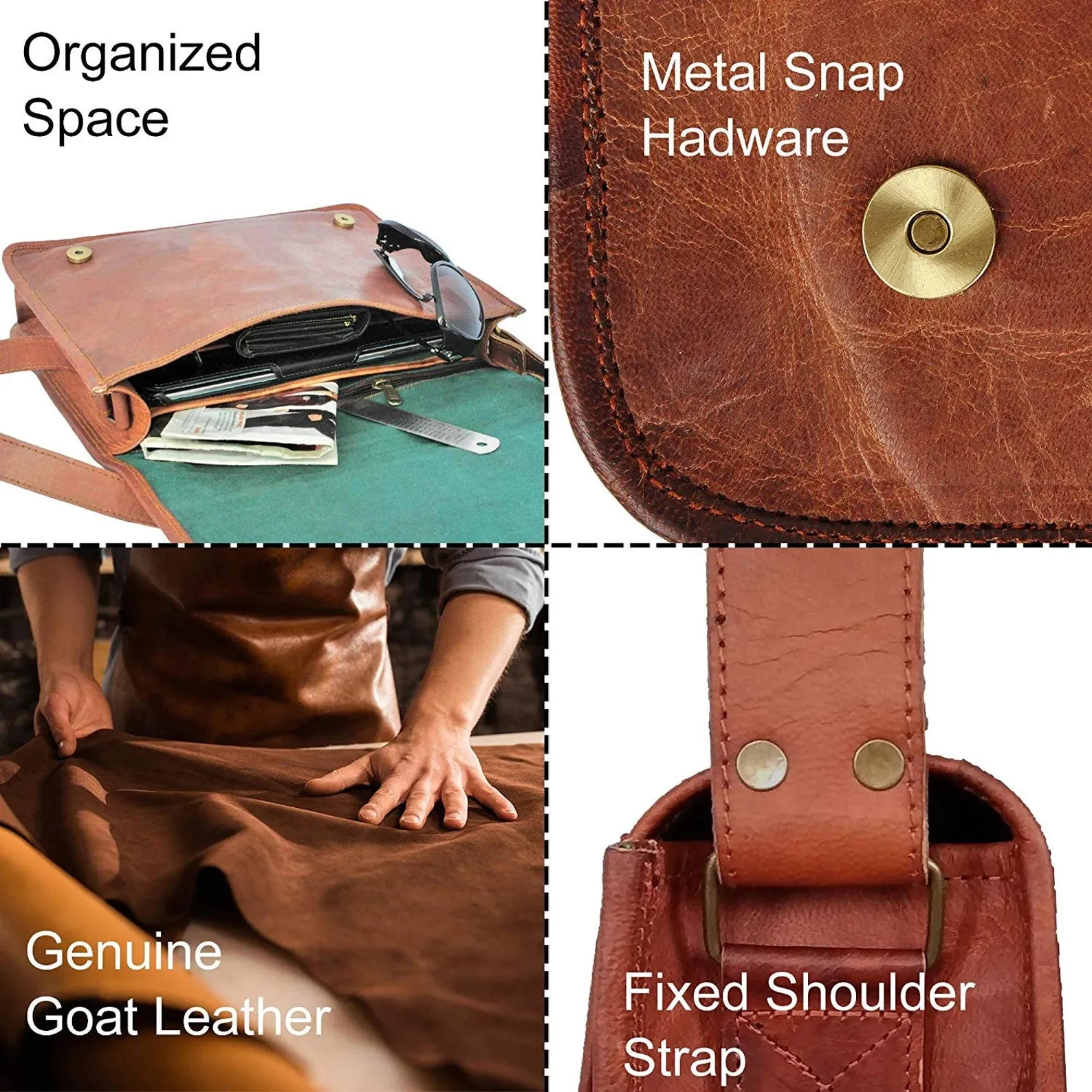 leather messenger bag briefcase bag