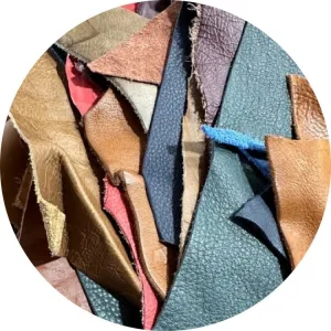 Leather Scrap Bags - FREE SHIPPING