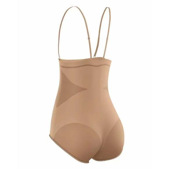 Leonisa Tummy Control Strapless Shapewear - Seamless Classic Bodysuit for Women