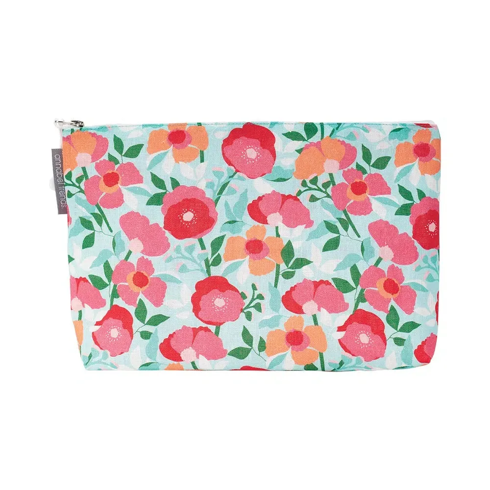 Linen Cosmetic Bags - 2 sizes - various designs