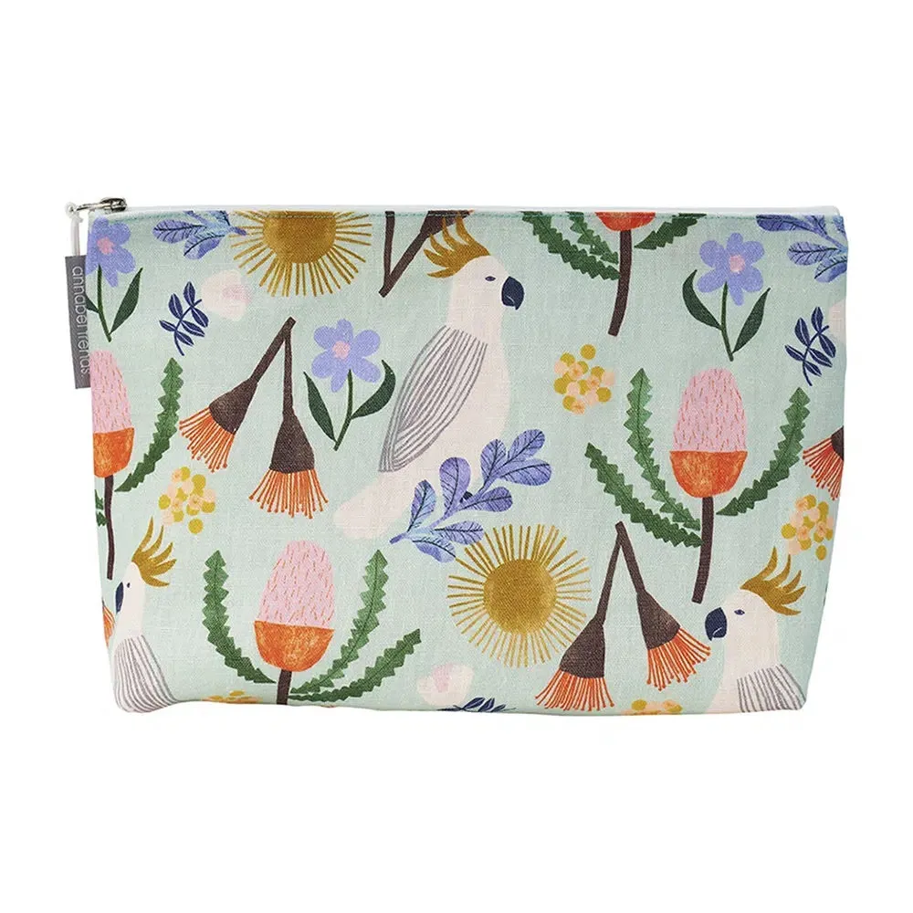 Linen Cosmetic Bags - 2 sizes - various designs