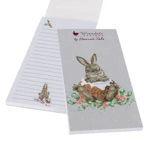 'Little Pudding' Rabbit Magnetic Shopping Listpad