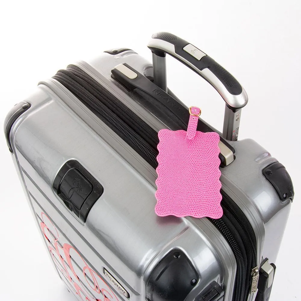 Lizard Scallop Luggage Tag