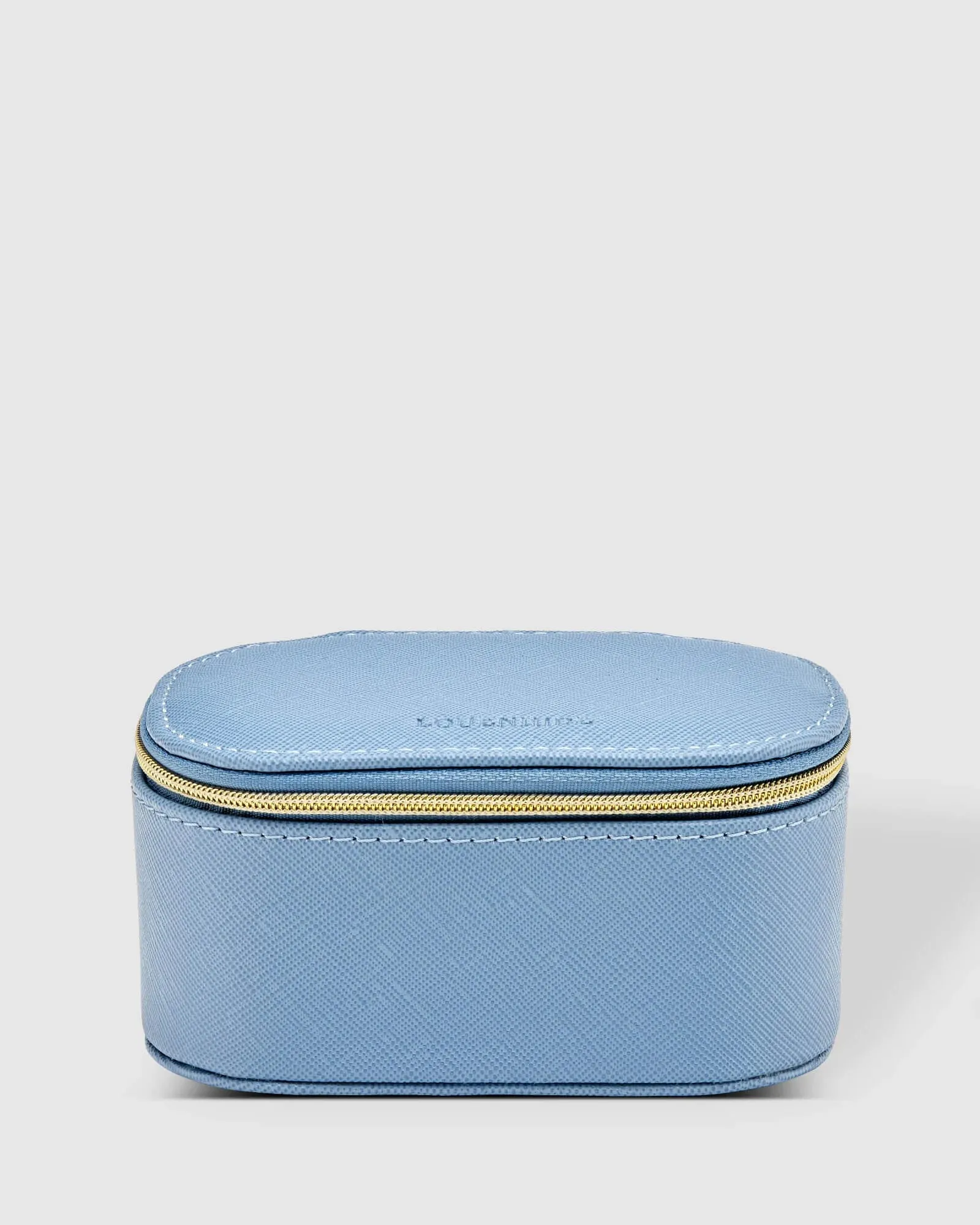 LOUENHIDE Olive Jewellery Box - Wedgewood Blue
