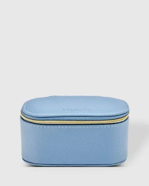 LOUENHIDE Olive Jewellery Box - Wedgewood Blue