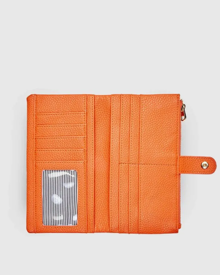 LOUENHIDE Stella Wallet - Tangerine