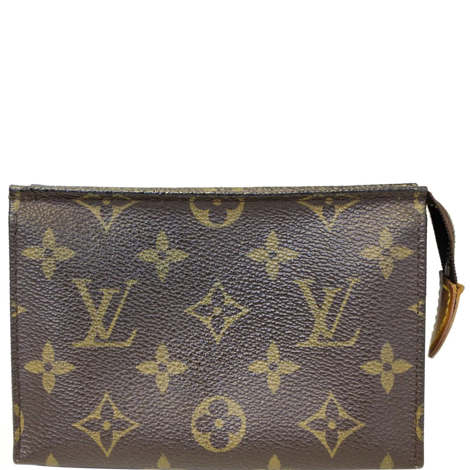 LOUIS VUITTON Monogram Canvas Toiletry Pouch Brown