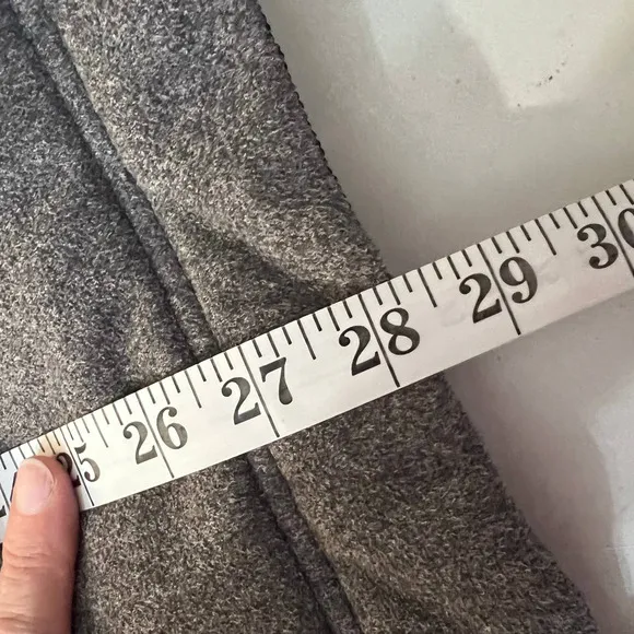 Lululemon Moto Jacket Ambient Fleece Grey Size 8