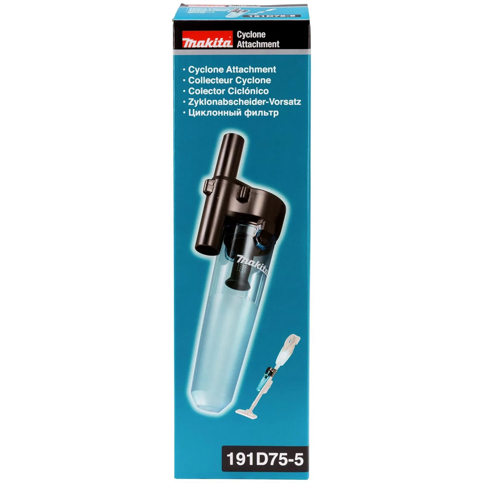 Makita Vacuum Cleaner Cyclone Attachment Set Large Capacity LXT CXT 191D75-5