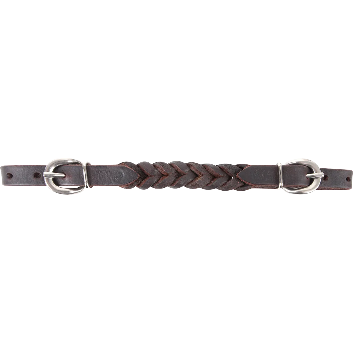 MARTIN LATIGO CURB STRAP WITH BLOOD KNOTS-LBKCURB