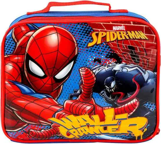 MARVEL Spiderman Wall-Crawler Lunch Bag