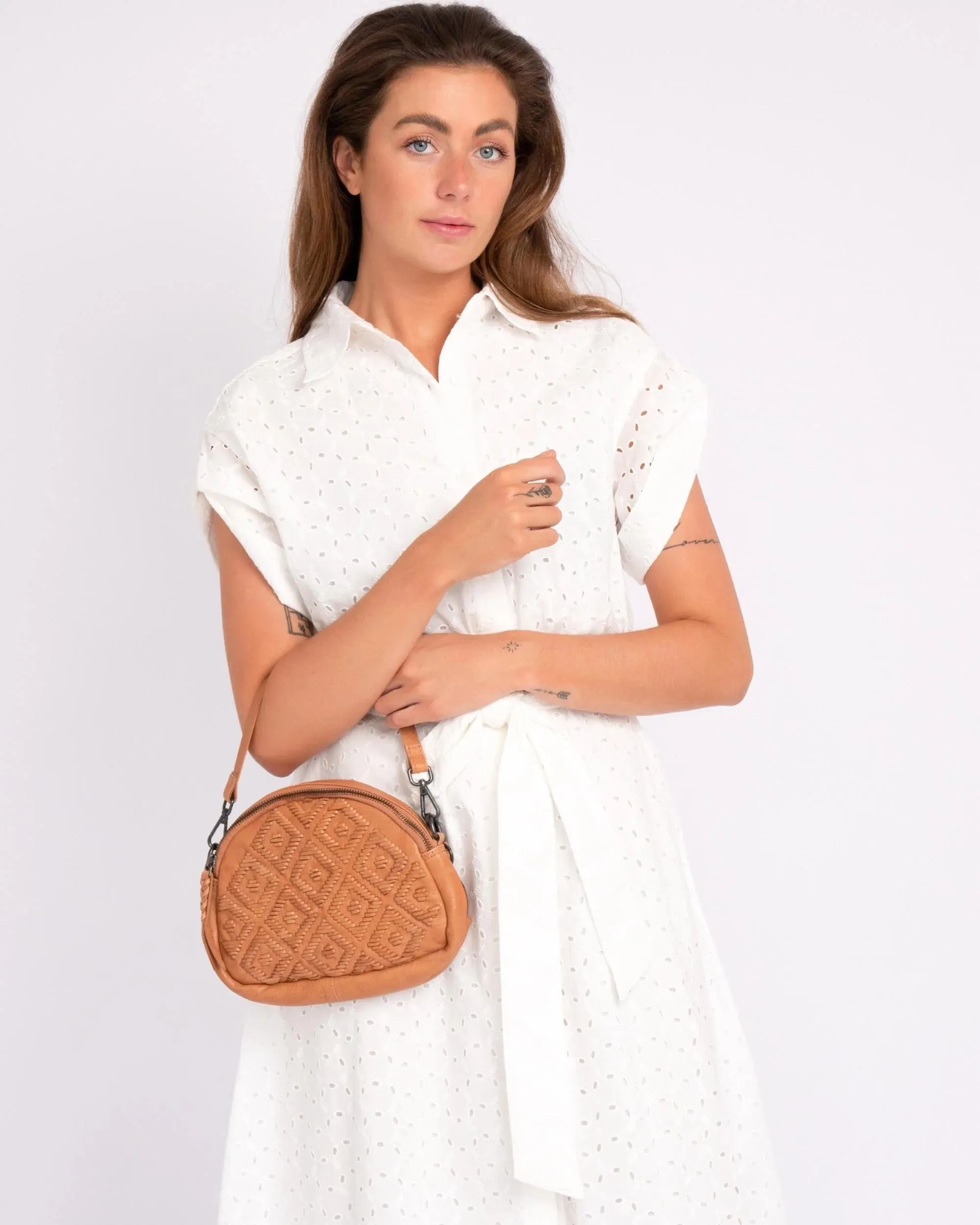 Matser | Mini Leather Crossbody Bag