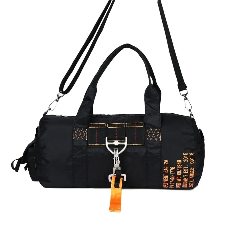 Maverick Tactical Duffel Bag Travel Bag Cabin Bag Parachute Bag in Black
