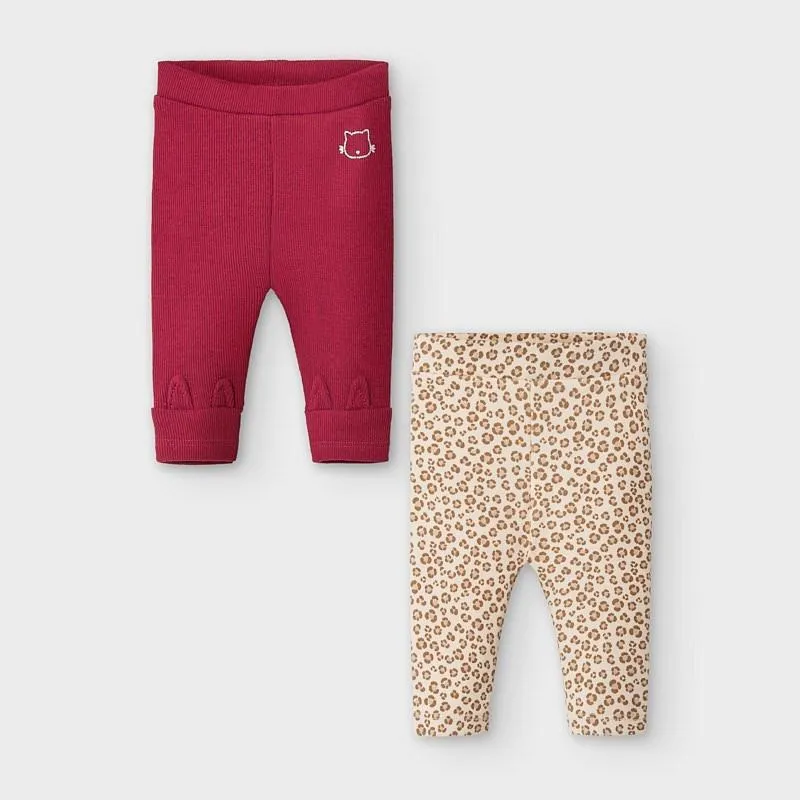 Mayoral Leggings Baby Girl - Leopard Print