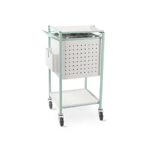 Medical Records  Triolley| Locking Top | Small | Electronic Push Button Lock
