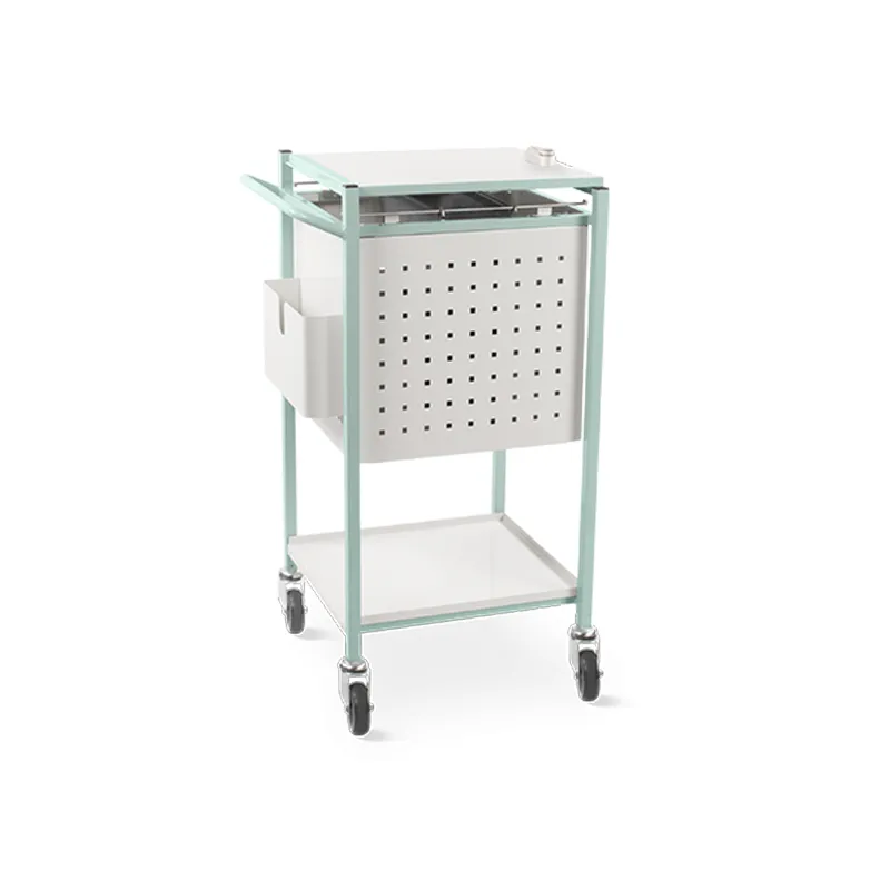 Medical Records  Triolley| Locking Top | Small | Electronic Push Button Lock