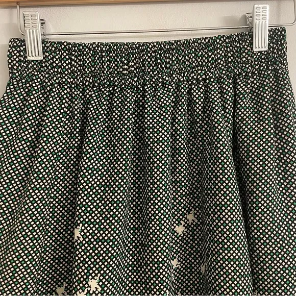 Megan Huntz Atlanta Multi Patterned Midi Skirt