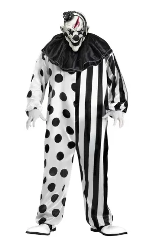 Mens Scary Clown Halloween Costume