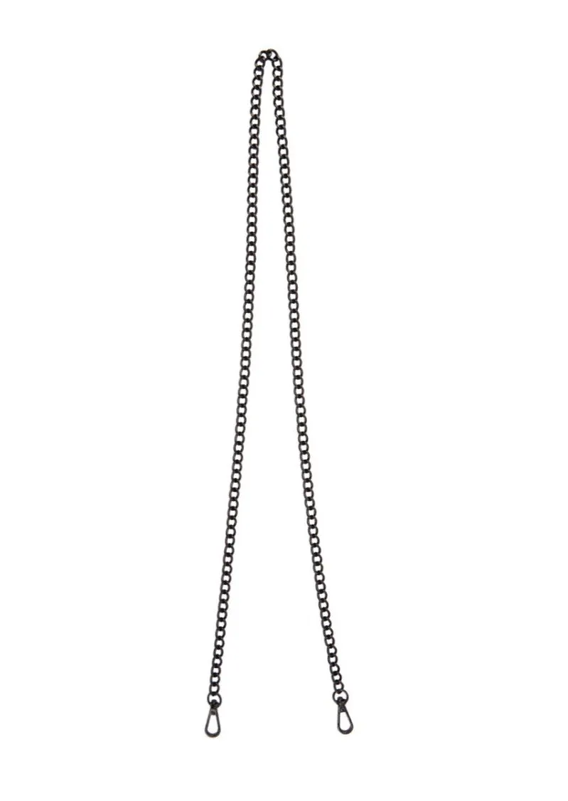 Metal Chain Strap Black