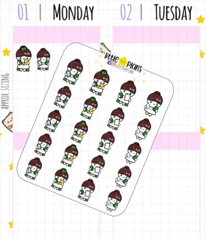 Mimi Adulting Bills: Electricity, Water, Tackle Debt, Cellphone Planner Stickers
