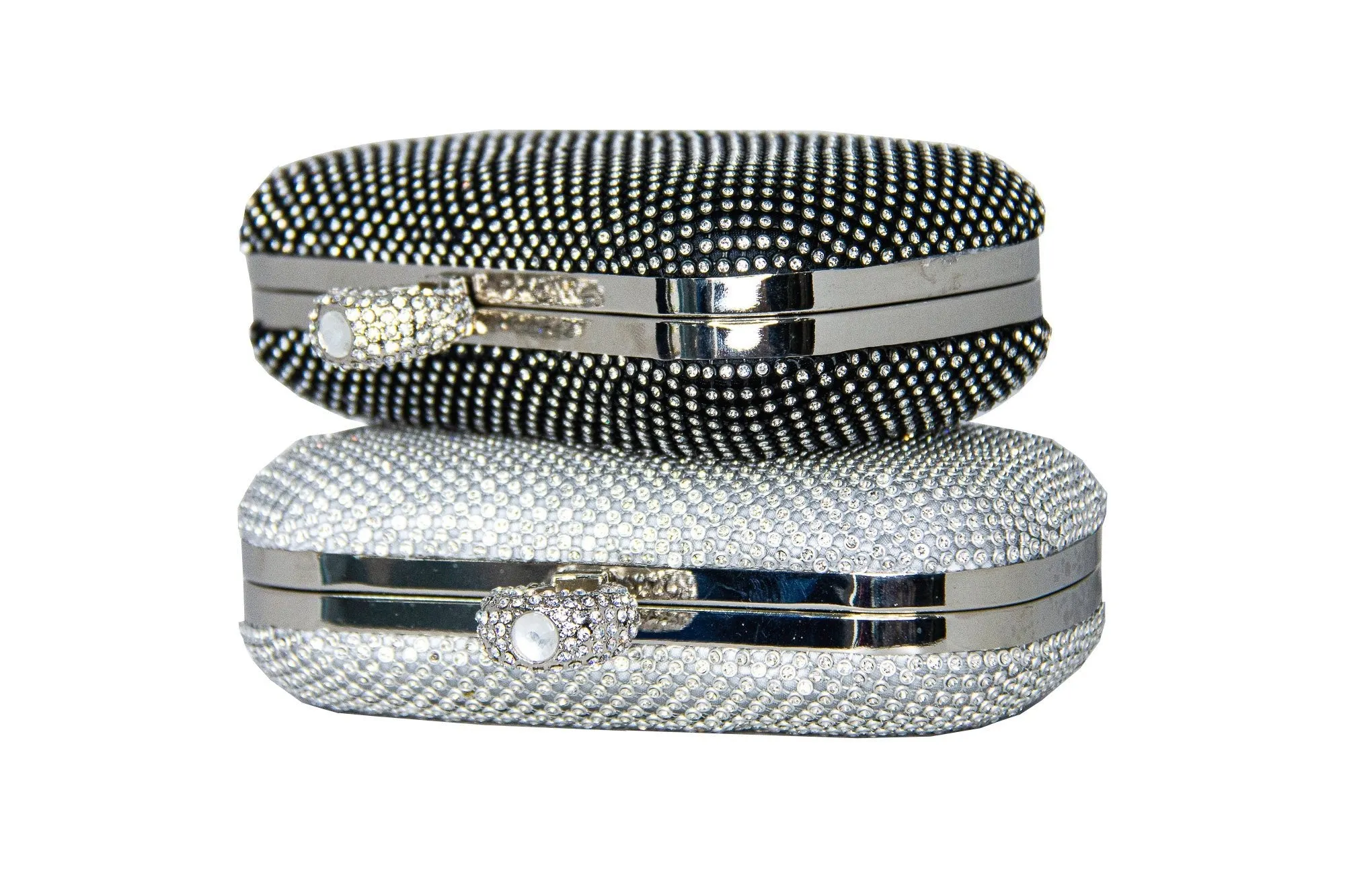 Mimi Silver Ring Clutch