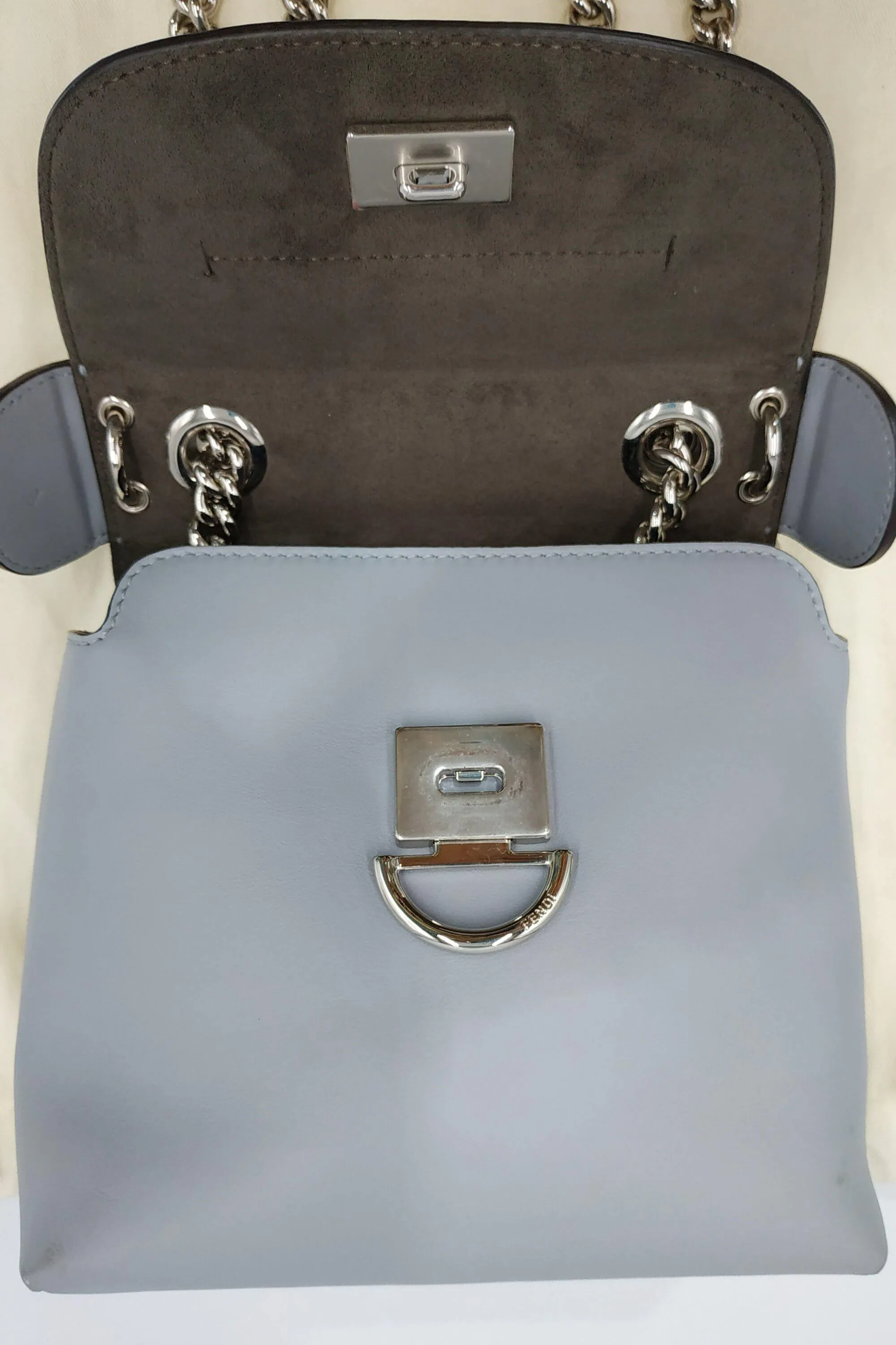 Mini Back to School Backpack Silver Mist