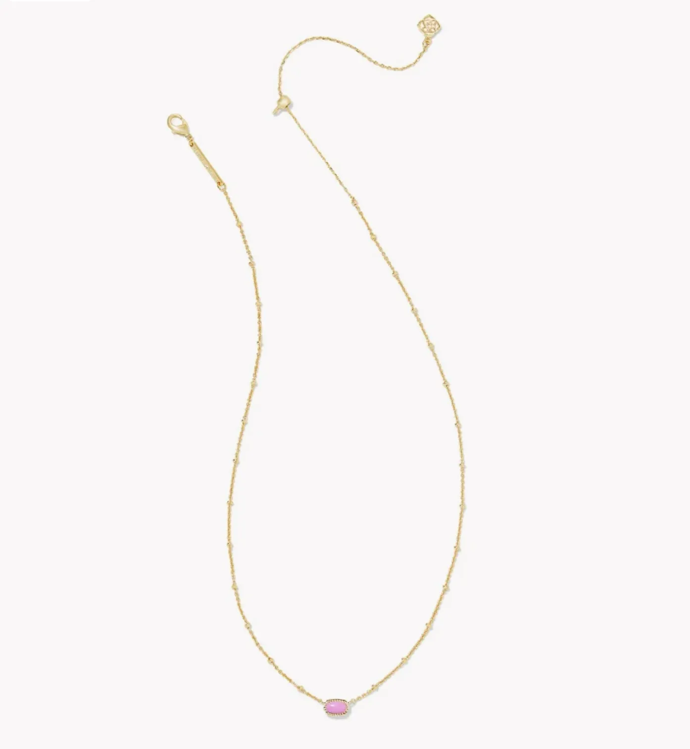Mini Elisa - Gold Fuchsia Magnesite
