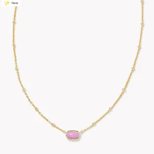Mini Elisa - Gold Fuchsia Magnesite