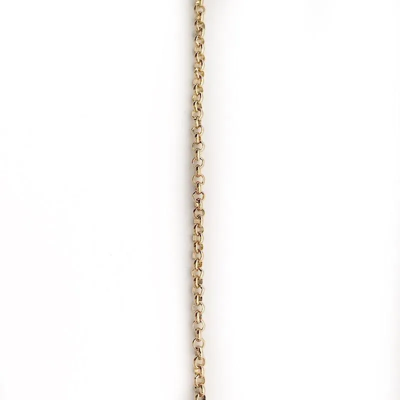 Mini Gold Rolo Link Chain by the Inch (#608)