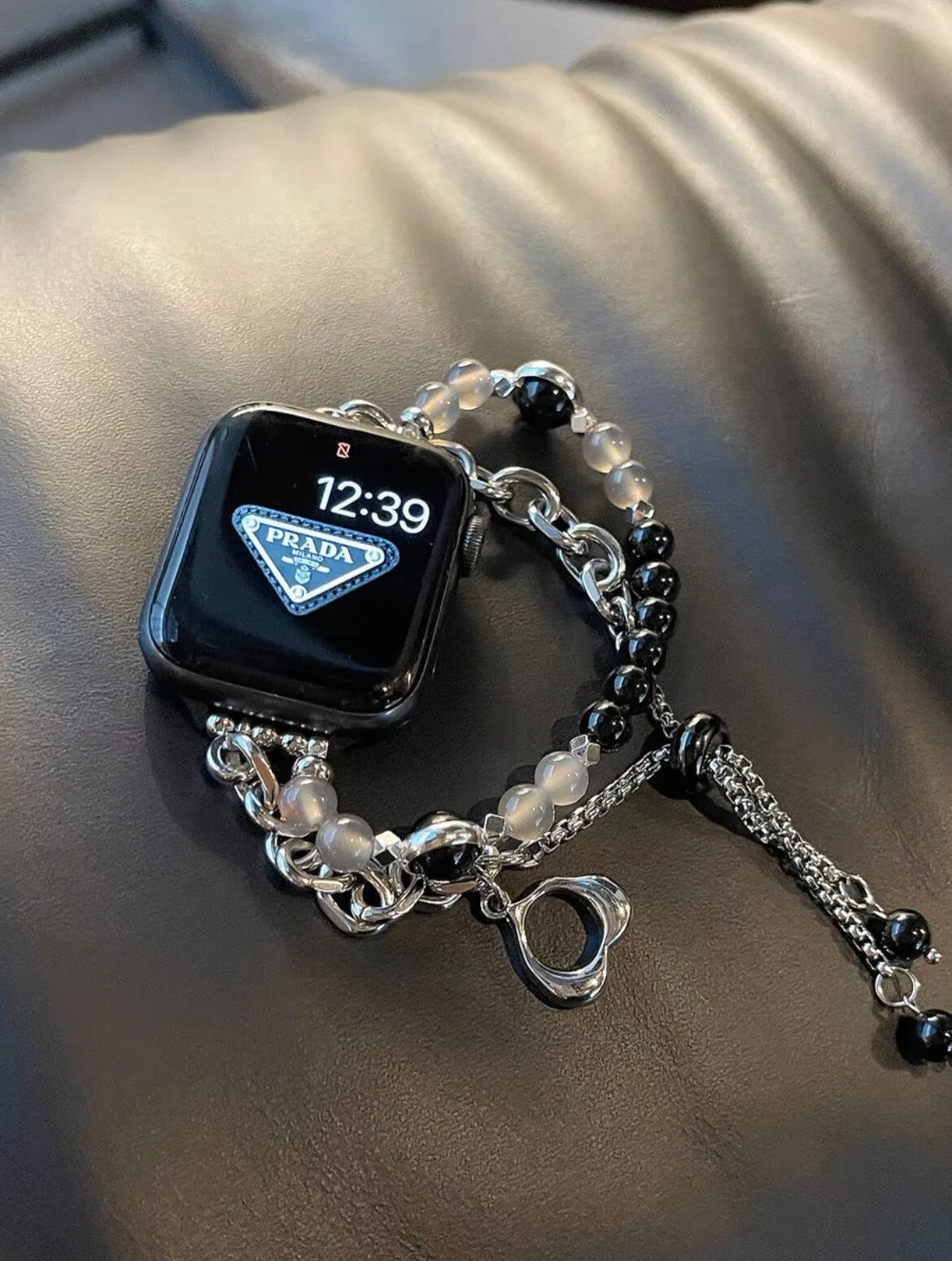 Minimalist Pearl Strap Apple Watch Band Series 1 2 3 4 5 6 7 8 9 Ultra Generation 38mm 40mm 41mm 42mm 44mm 45mm 49mm Chain Apple Watch Strap