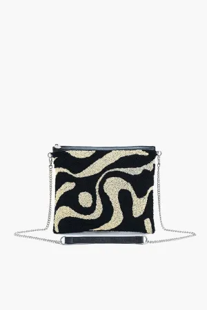 Modern Art Embellished Purse