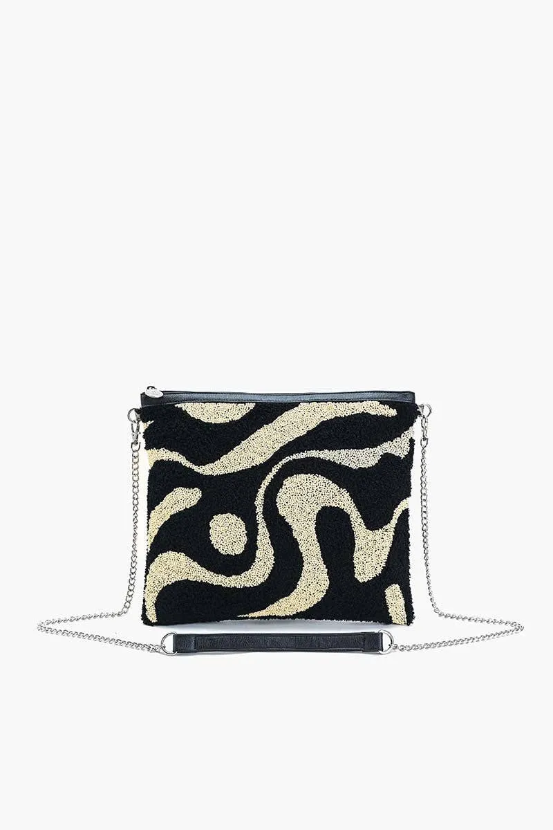 Modern Art Embellished Purse
