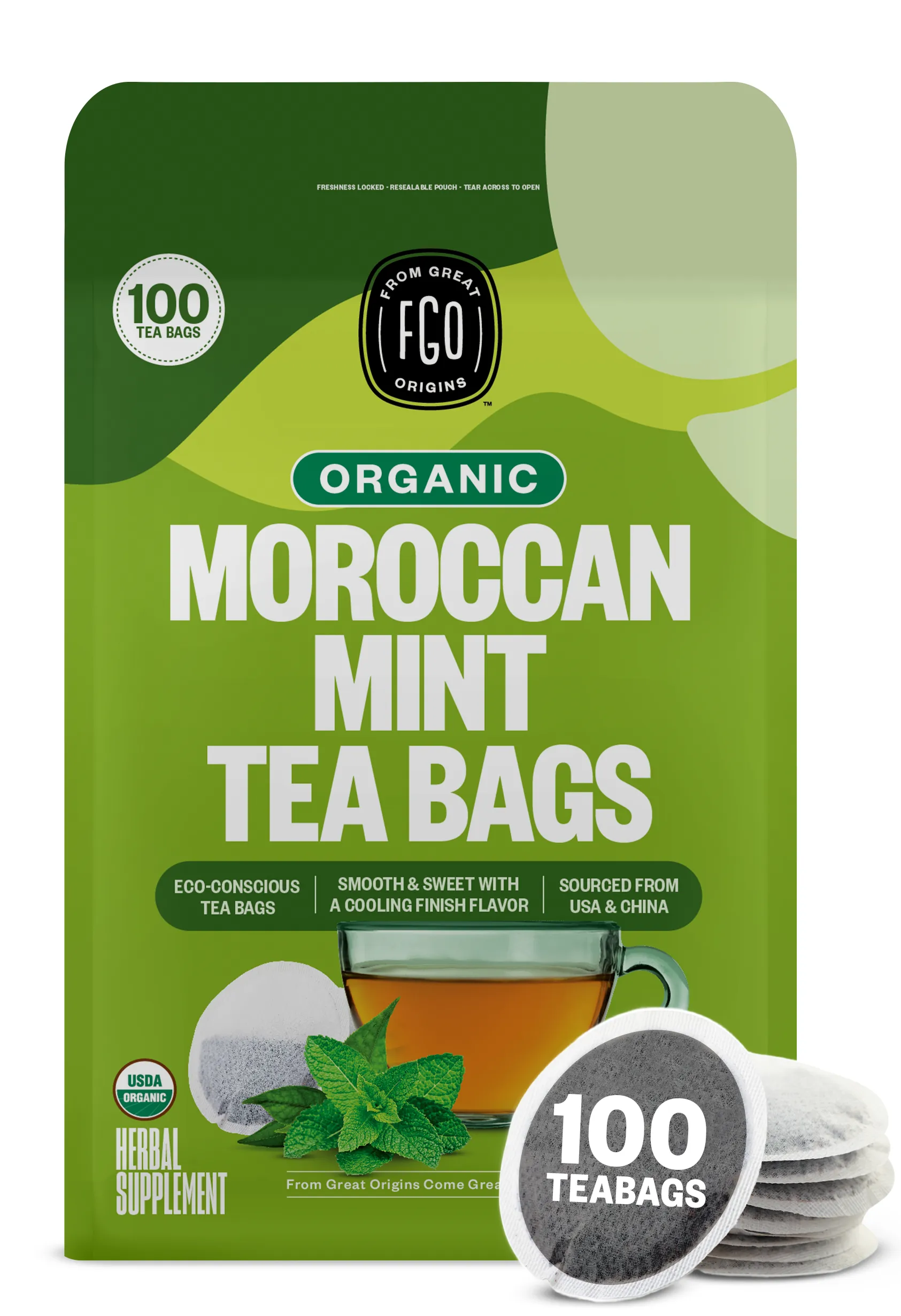 Moroccan Mint Tea Bags