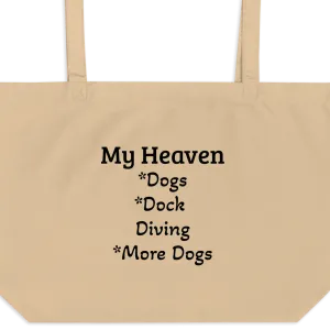 My Heaven Dock Diving X-Large Tote/ Shopping Bags