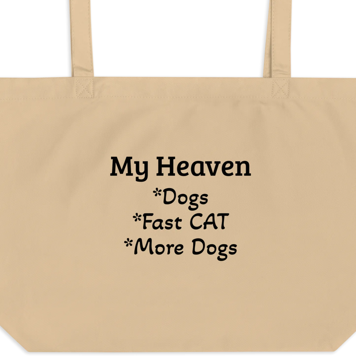 My Heaven Fast CAT X-Large Tote/ Shopping Bags