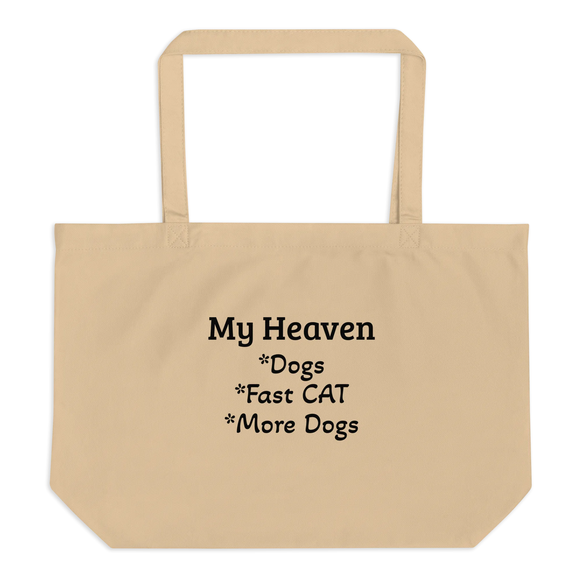 My Heaven Fast CAT X-Large Tote/ Shopping Bags