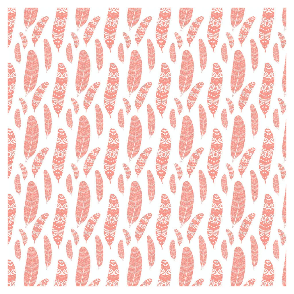 Navajo Aztec Tribal Feather Adhesive Vinyl Sheet