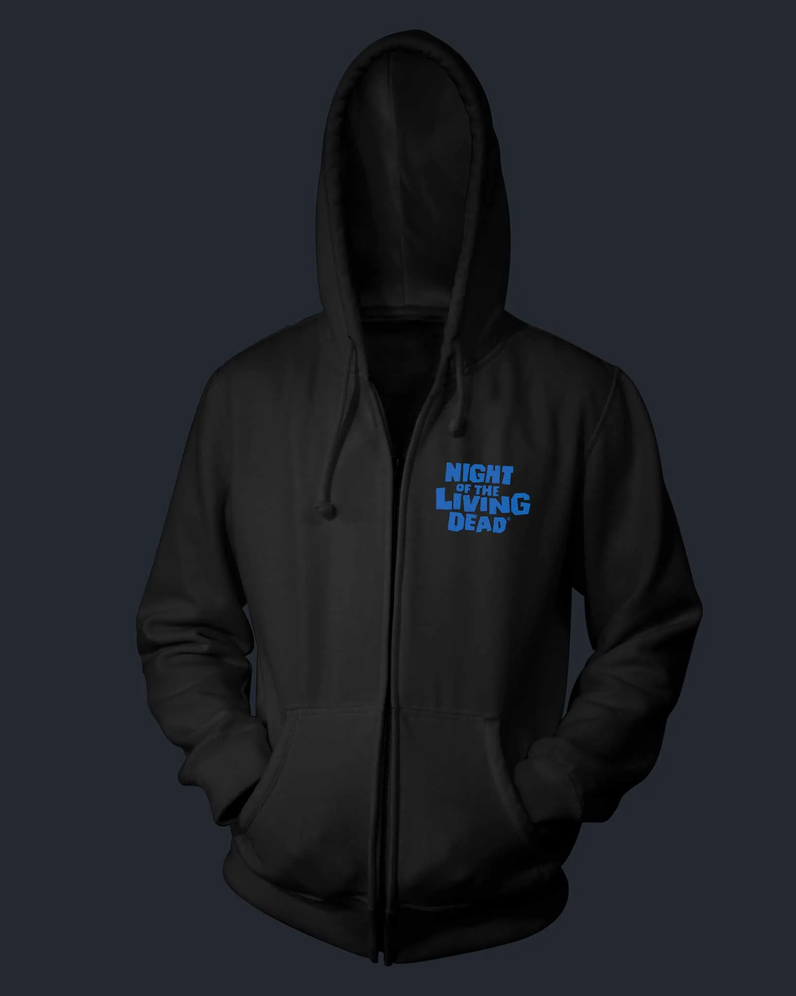 Night of the Living Dead - 55th Anniversary - Zippered Hoodie