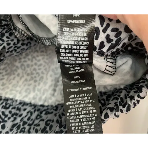 NWT Anthropology Allfenix Leopard Print Crop Athletic Jacket