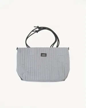 OGL-ORI-MILLIE-CARALL-SIL - OGL Originale Tech Material Millie Carry-All Tote Bag - Silver