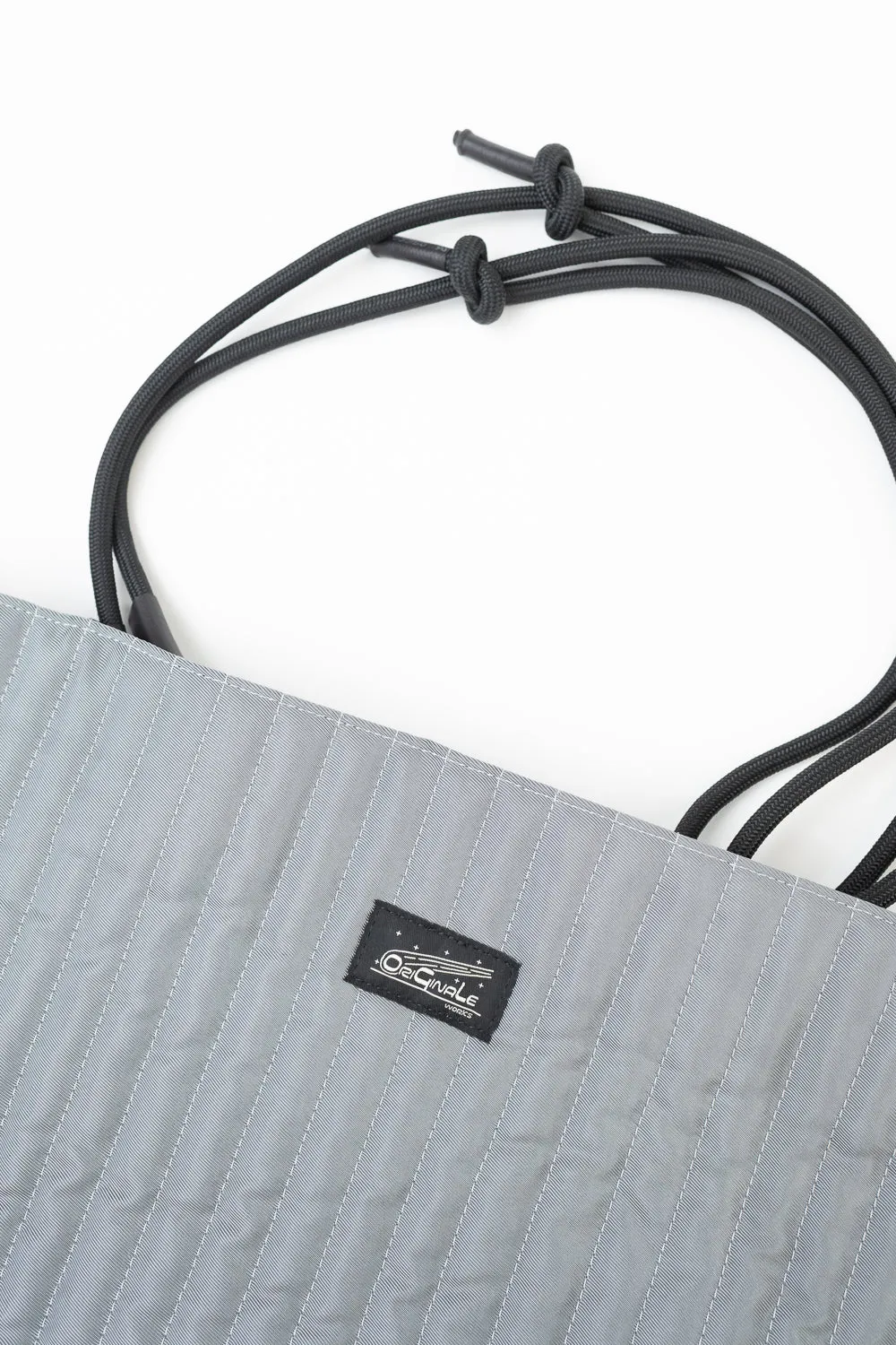 OGL-ORI-MILLIE-CARALL-SIL - OGL Originale Tech Material Millie Carry-All Tote Bag - Silver