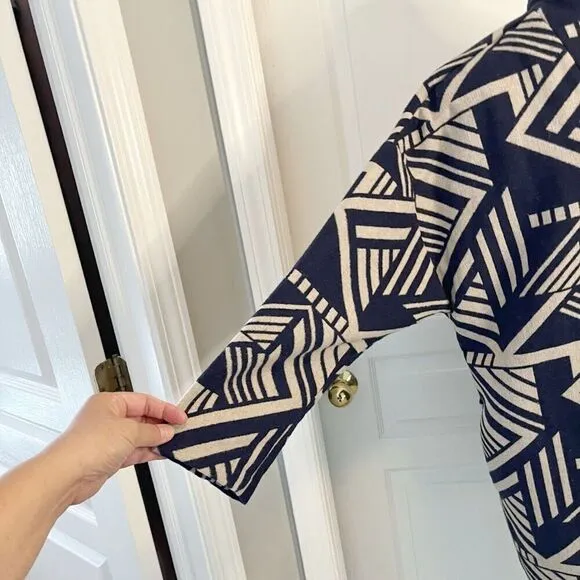 Old Navy NWT Southwestern Batik Aztec Navajo Pocket Open Front Kimono Jacket